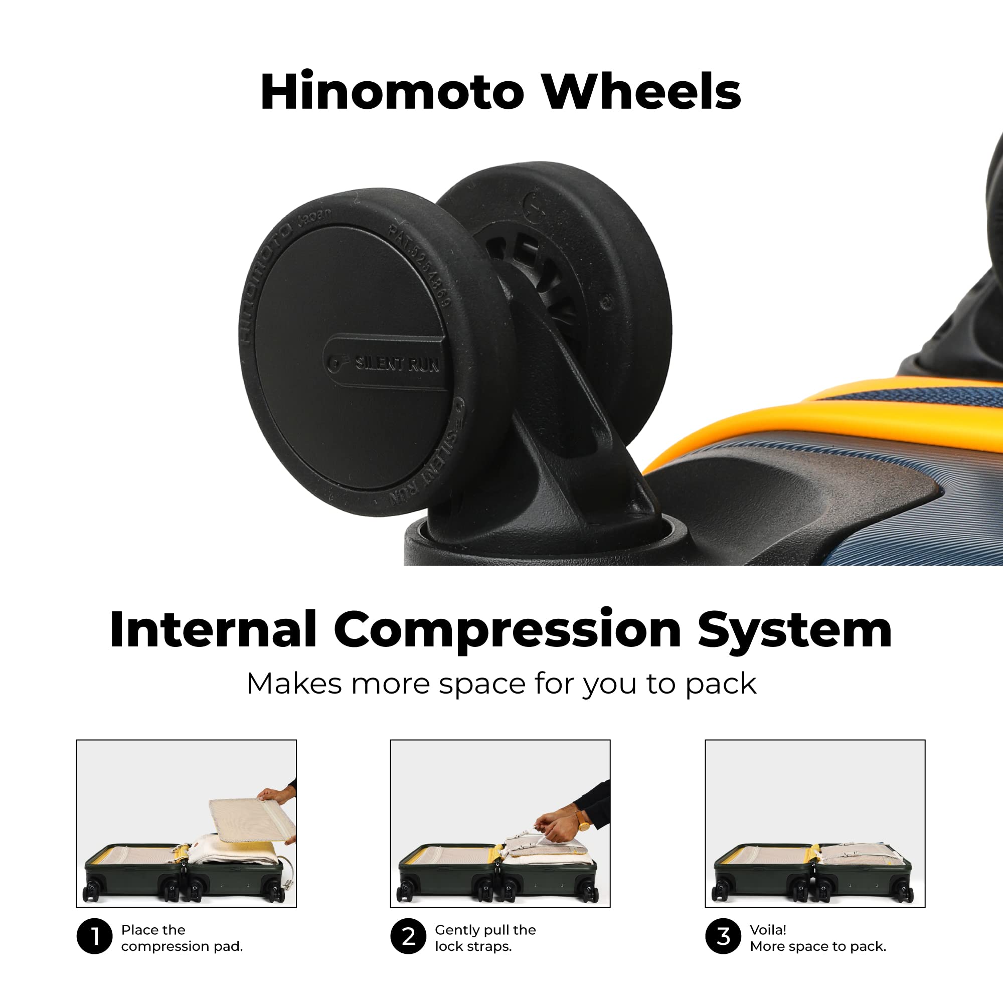 MOKOBARA Hardshell Check-In Luggage – Lightweight Polycarbonate Suitcase