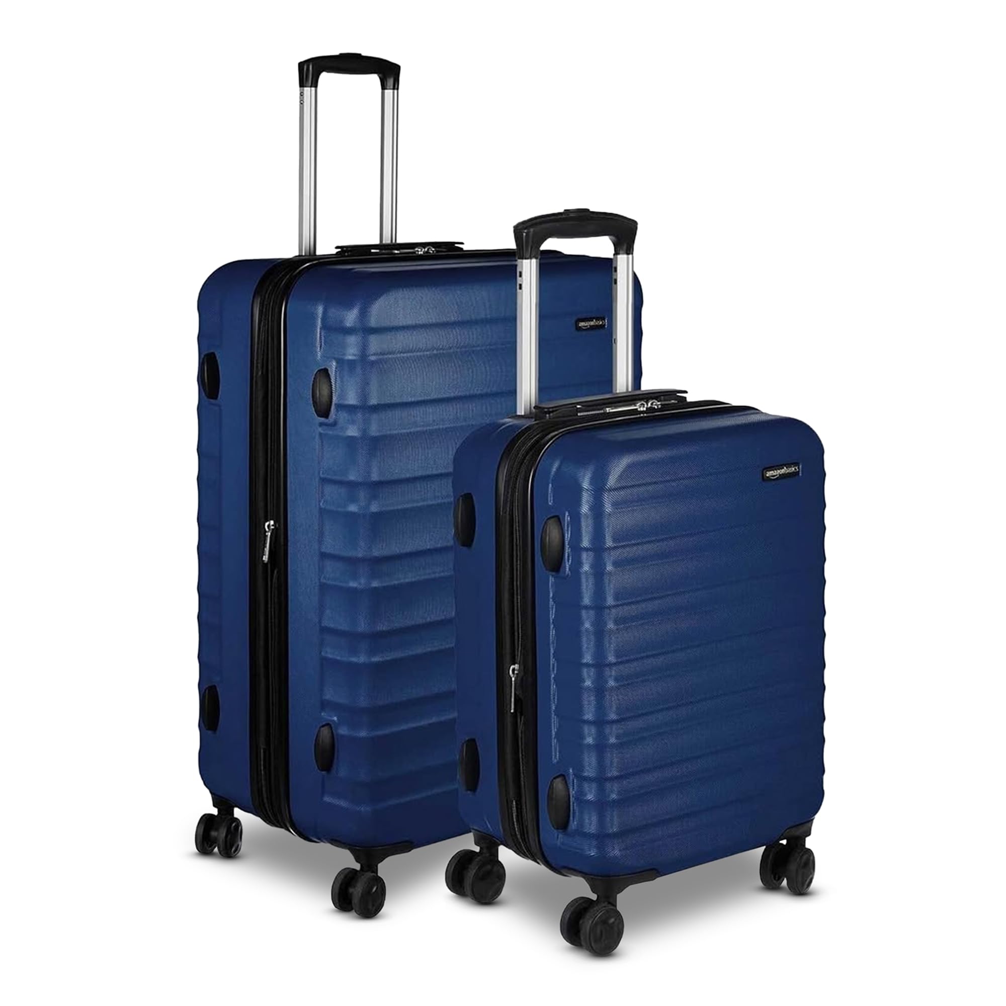 Amazon Basics Hardside Spinner Luggage – Scratch-Resistant Travel Suitcase