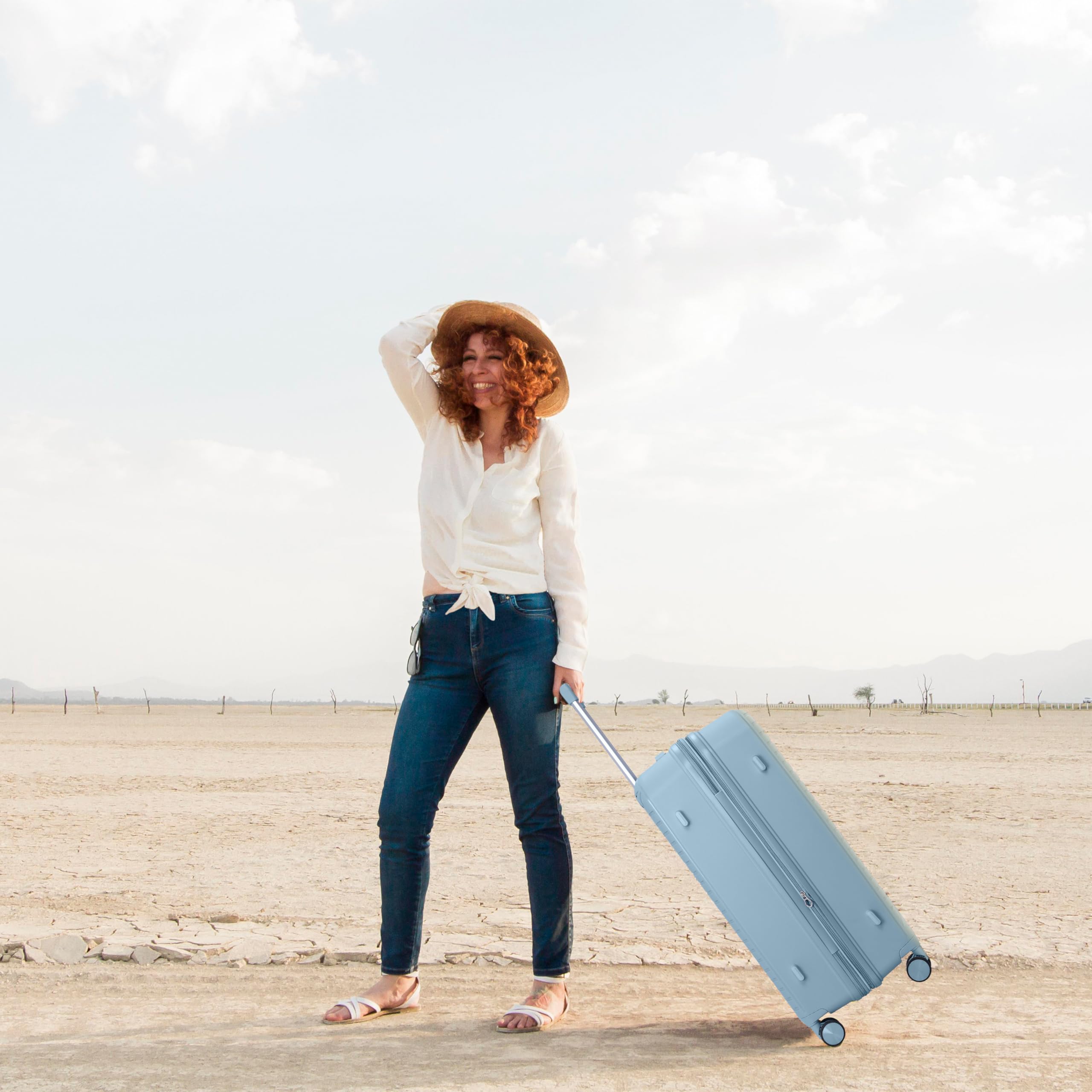 Senator Expandable Lightweight Spinner Luggage