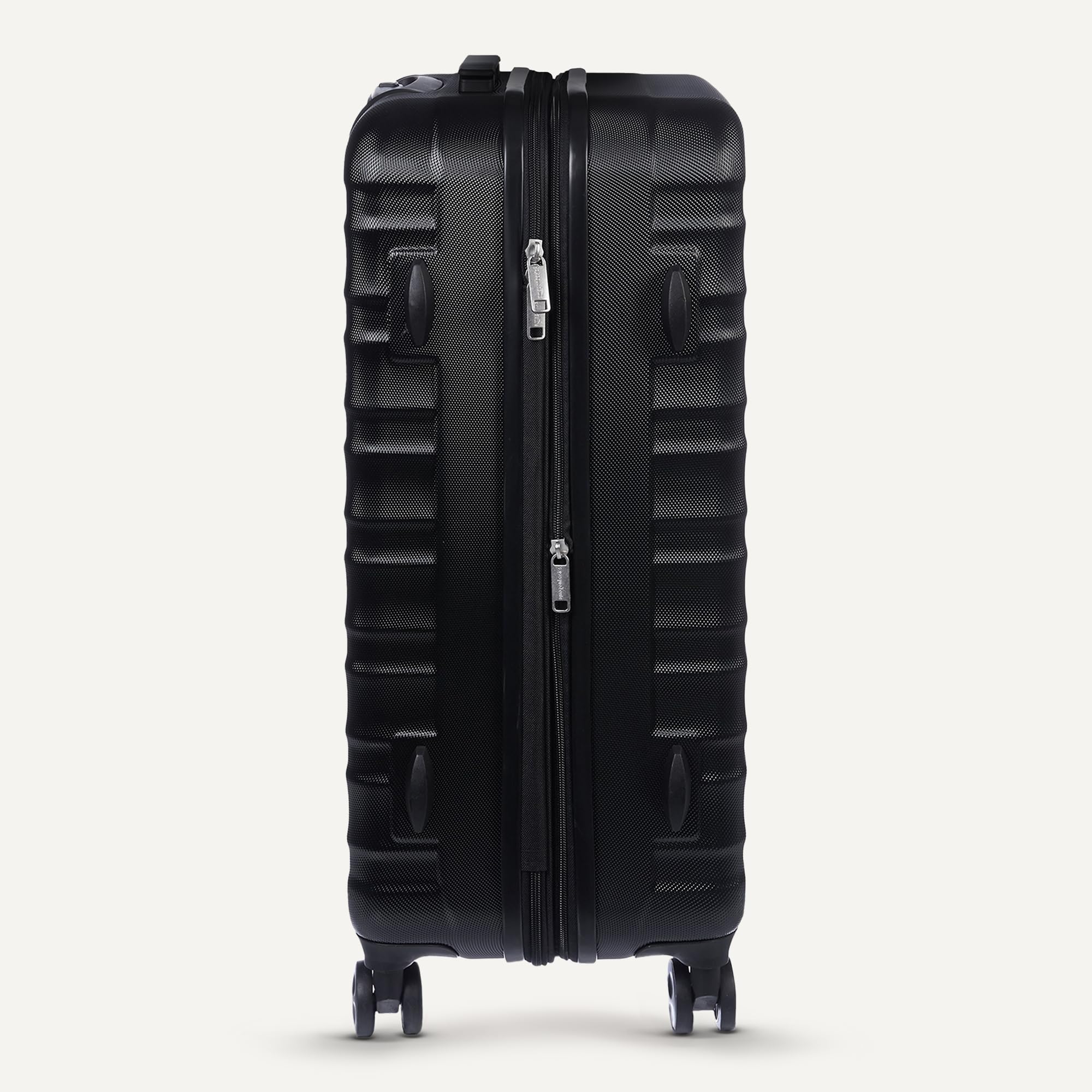 Amazon Basics 30″ Hardside Spinner Luggage – ABS Hard Shell, Black