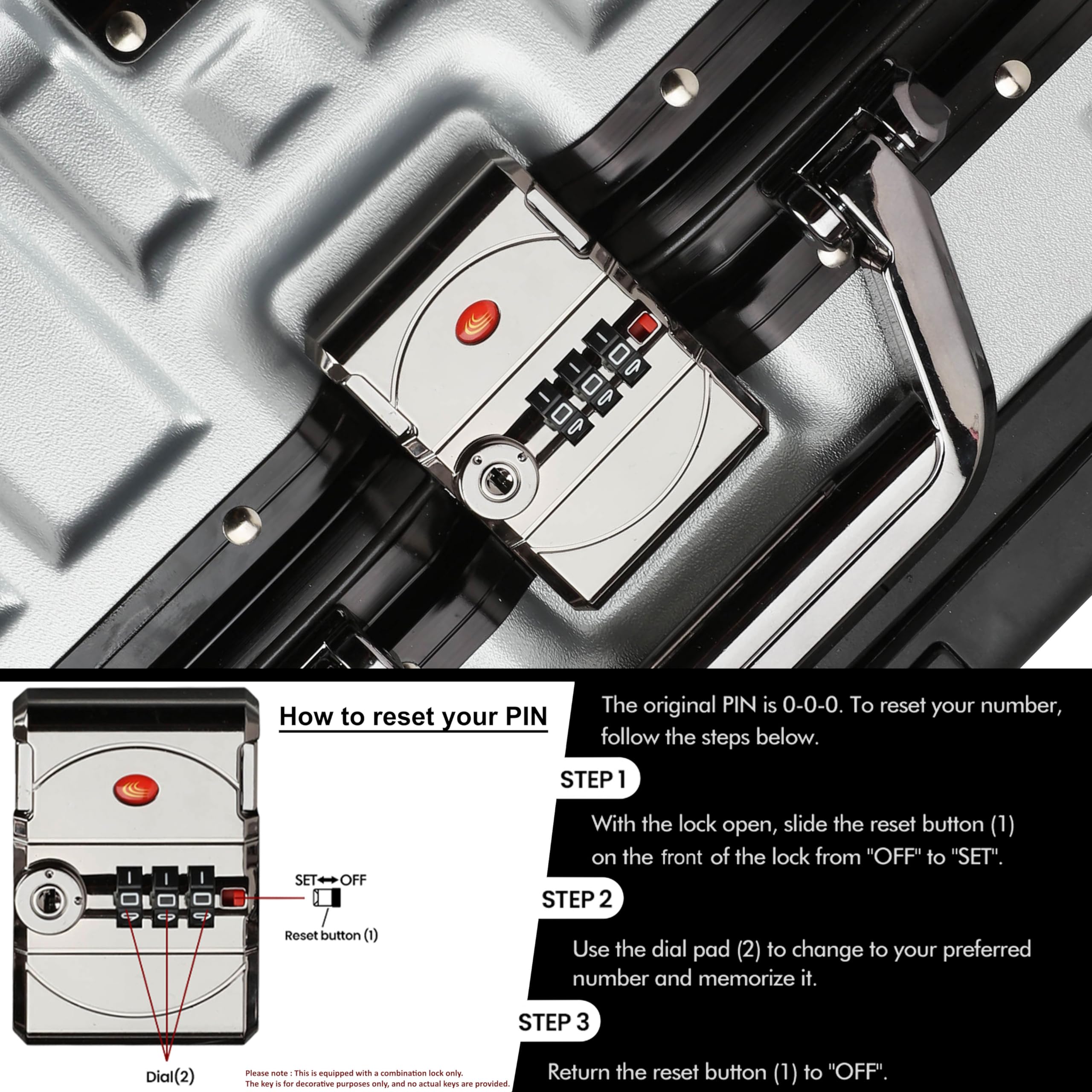 Cabin Pro Aluminum Frame Fashion Trolley Luggage – Checked Size