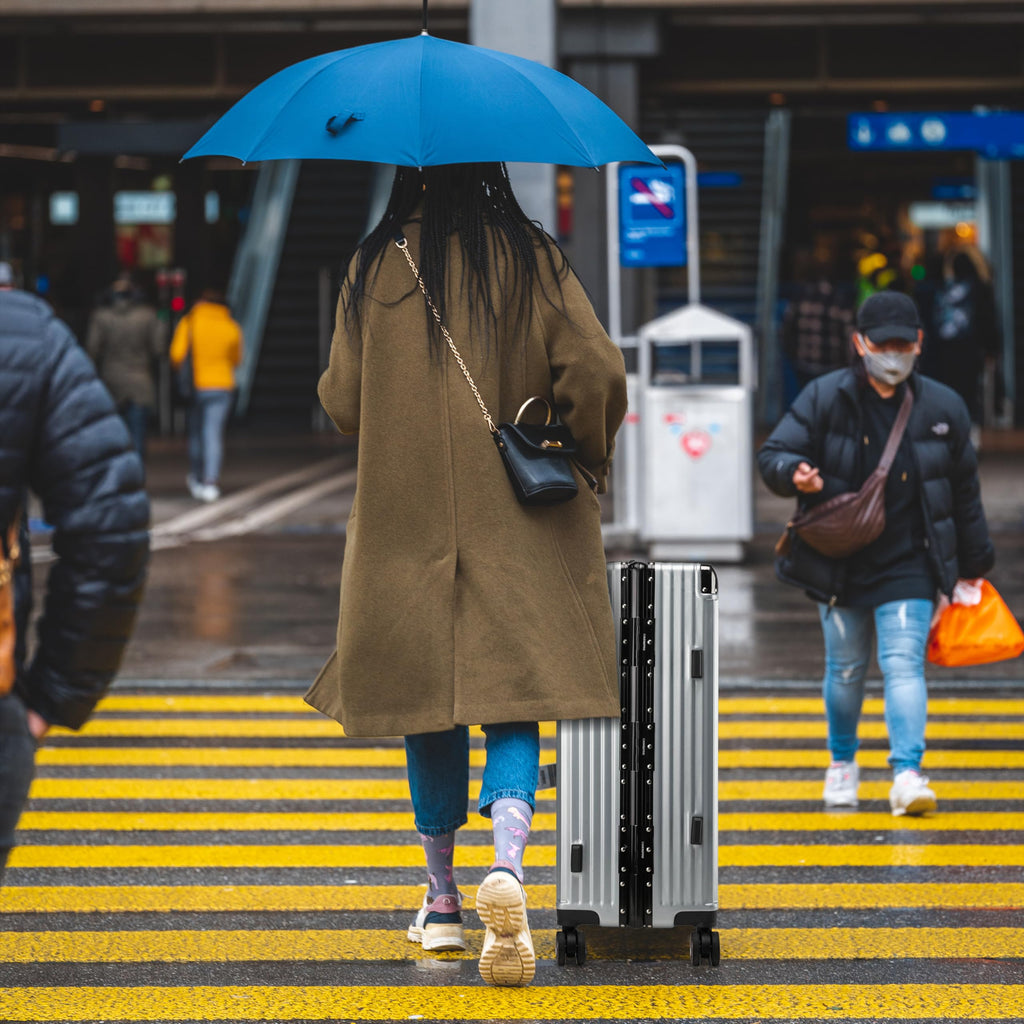 Cabin Pro Aluminum Frame Fashion Trolley Luggage – Checked Size