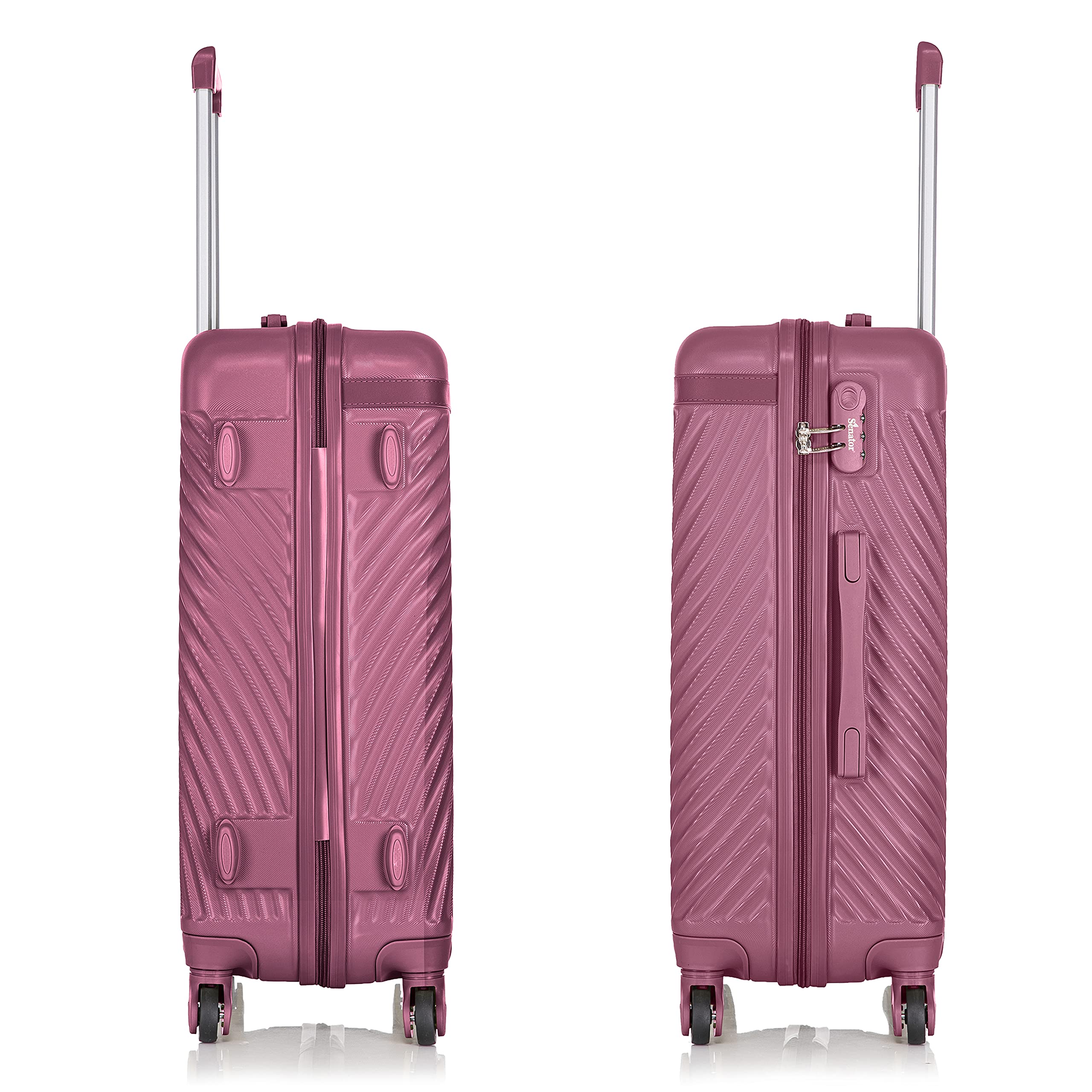 Senator ABS Lightweight Travel Luggage Trolley – Spinner Suitcase (KH1065)