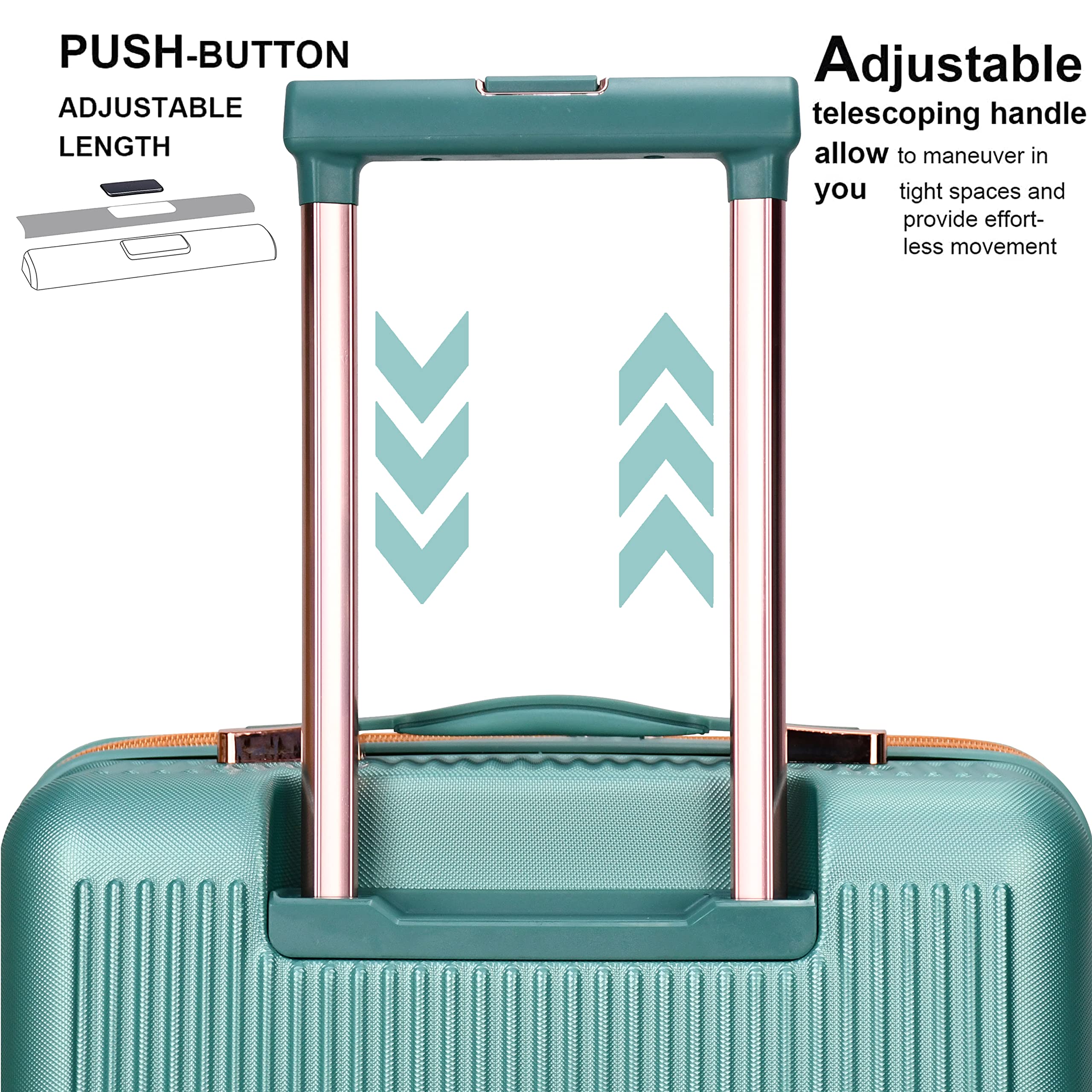 Senator Lightweight Spinner Suitcase with Wheels