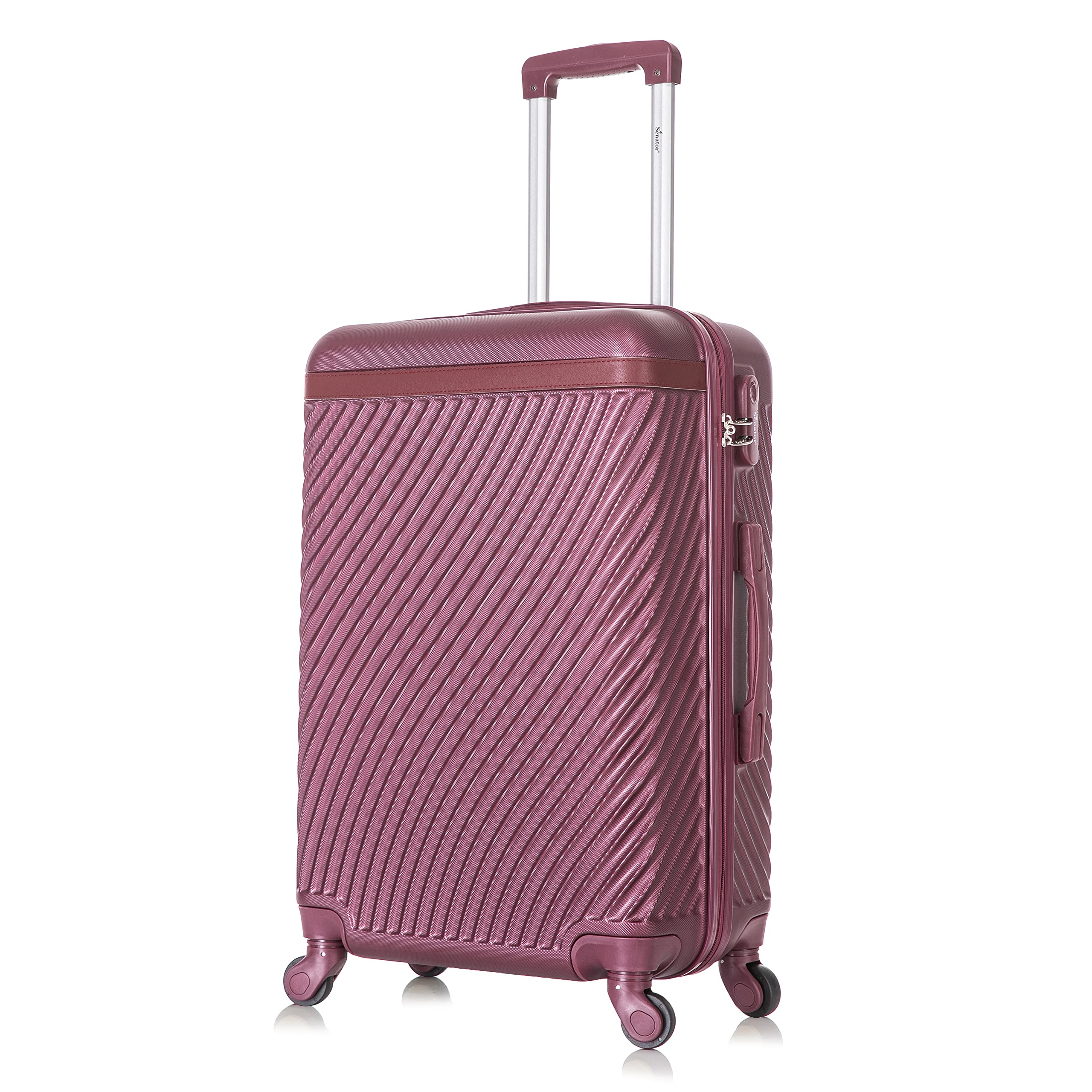 Senator ABS Lightweight Travel Luggage Trolley – Spinner Suitcase (KH1065)