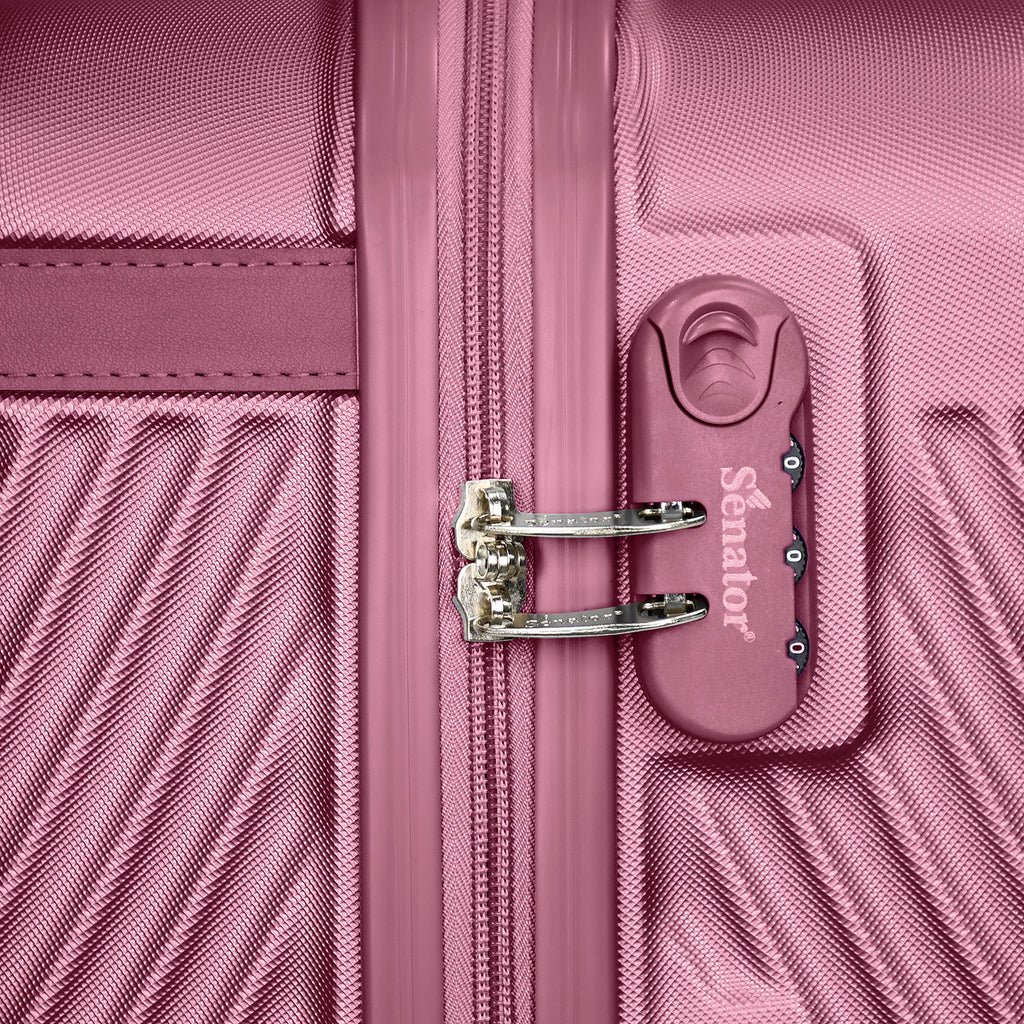 Senator ABS Lightweight Travel Luggage Trolley – Spinner Suitcase (KH1065)