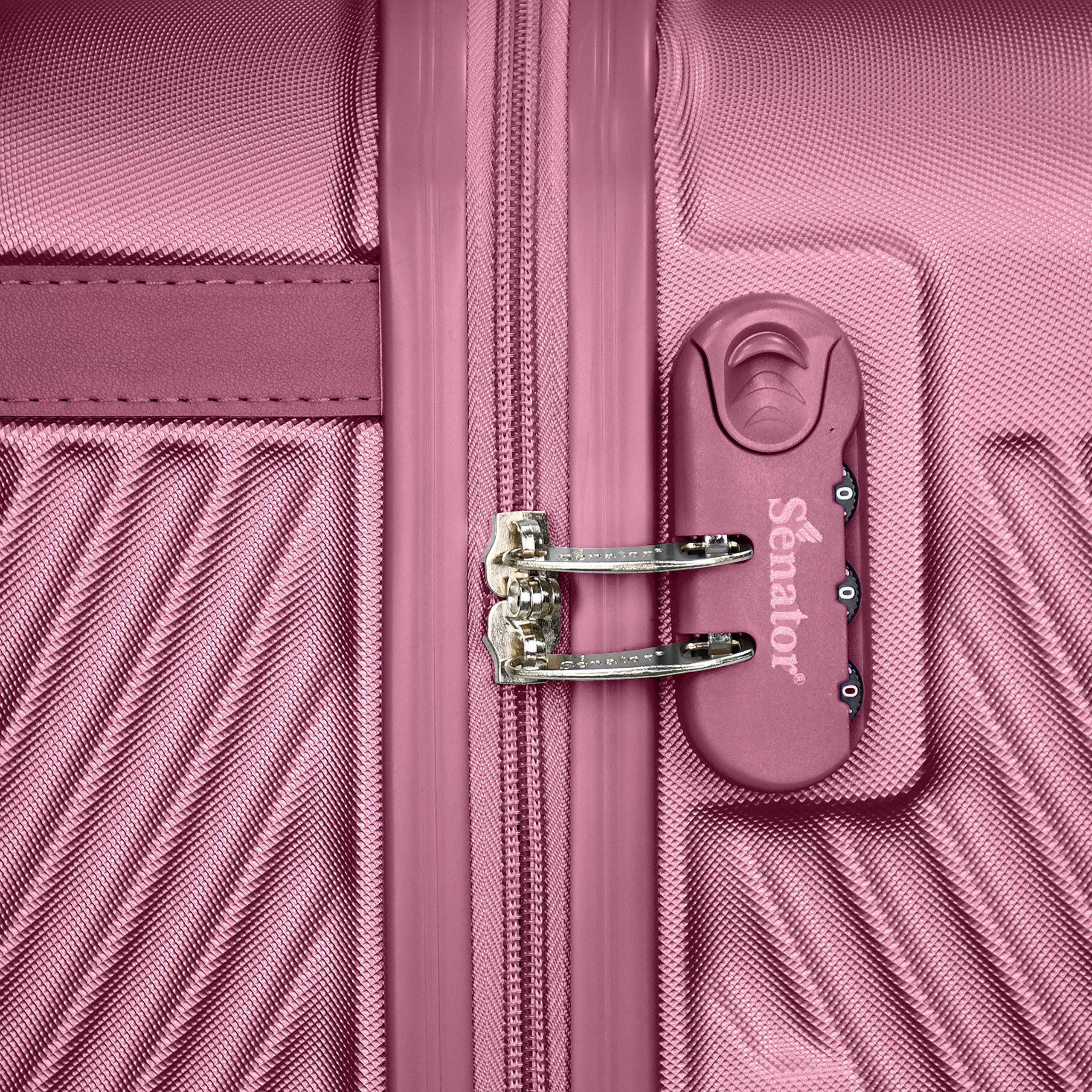 Senator ABS Lightweight Travel Luggage Trolley – Spinner Suitcase (KH1065)