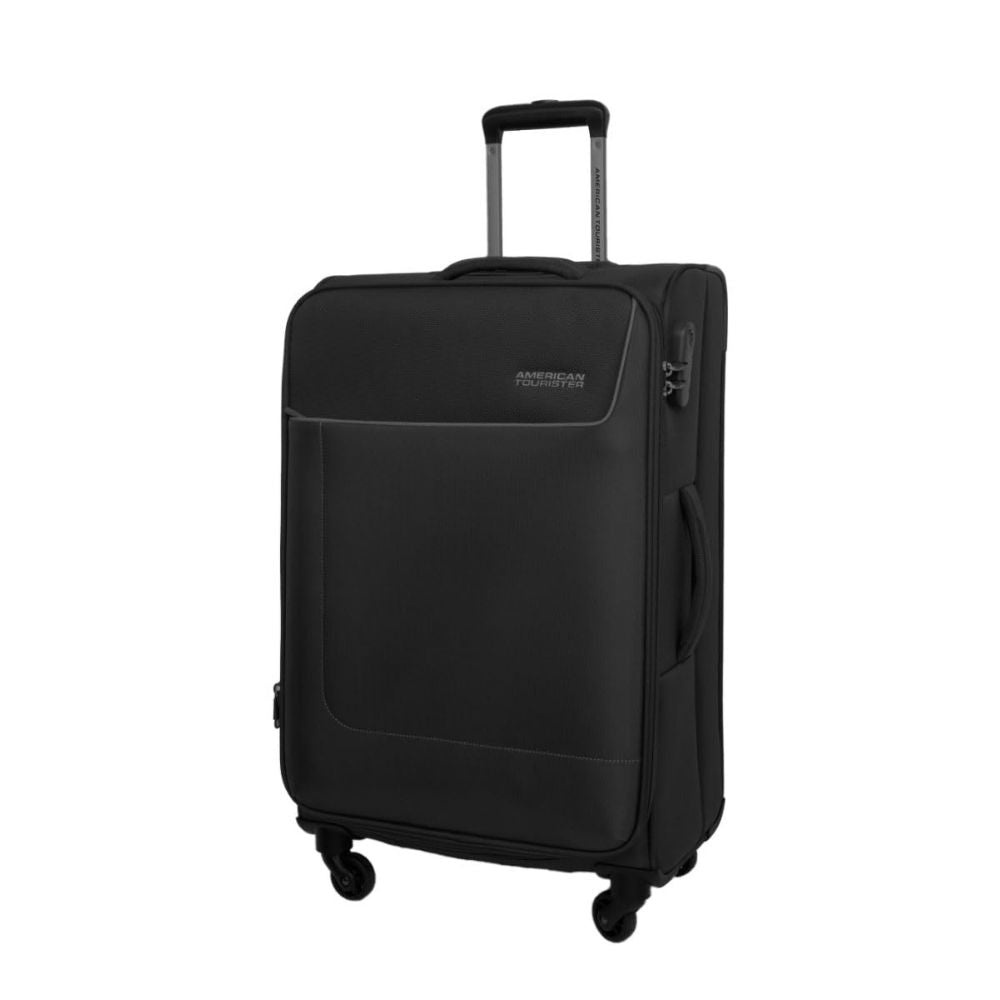 American Tourister Jamaica Spinner 69 cm – Black | 3-Year Global Warranty